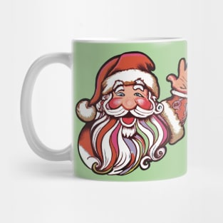 Santa waving Mug